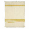 The Belgian towel,110x180cm, Mustard Stripe
