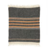 The Belgian towel 110x180cm, Black stripe