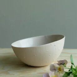 Alternative view of ment® + Under Dot Bowl, White