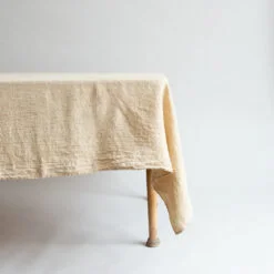 Linen cloth, Saffron Jeans 140 x 250 cm