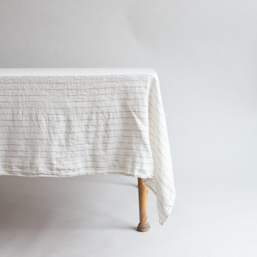 Linen cloth, Tennis Stripe 160 x 300 cm