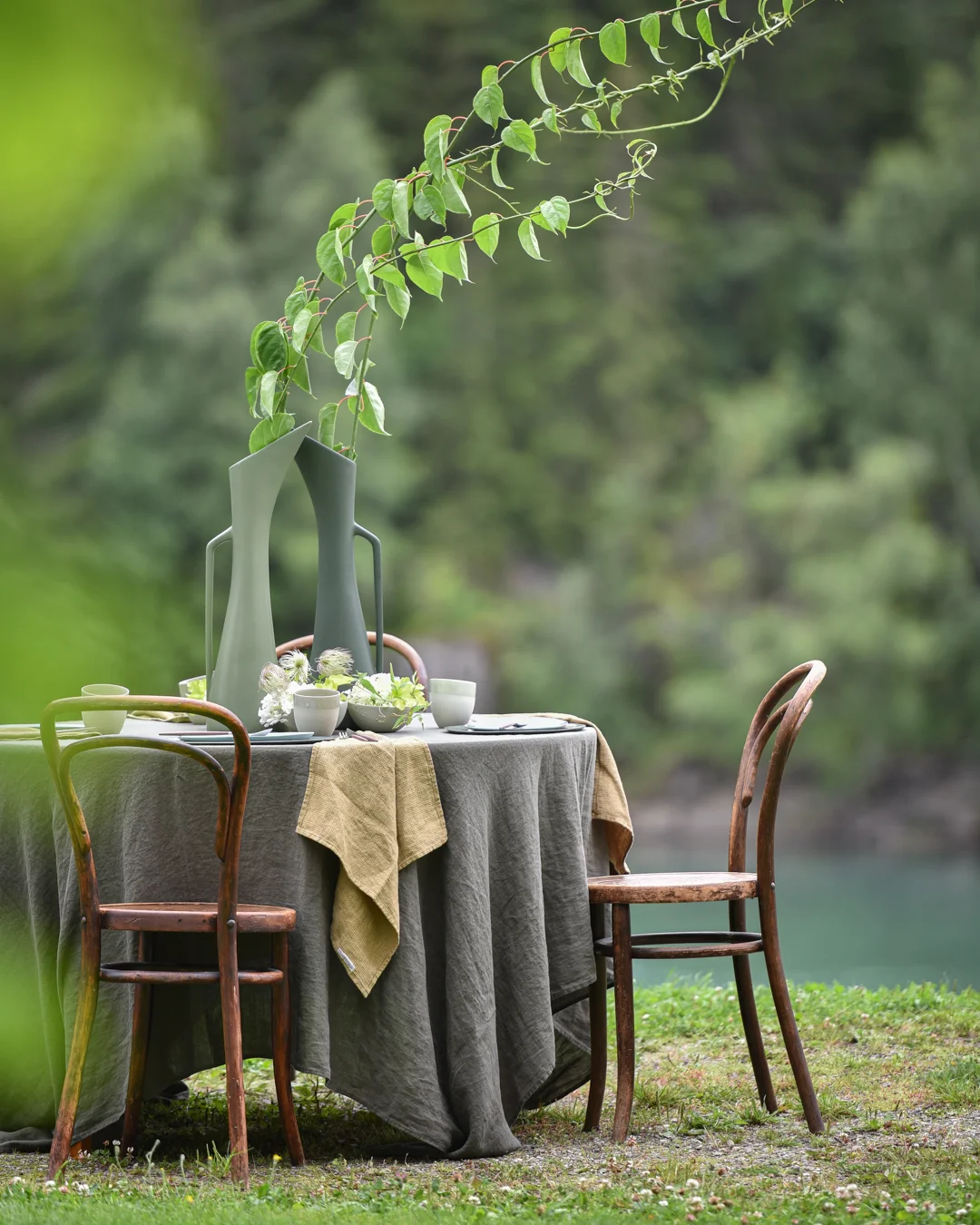STOLT Jug, Mossy gray - Picture 2