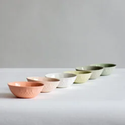 Candy bowl 6 pk. pastel