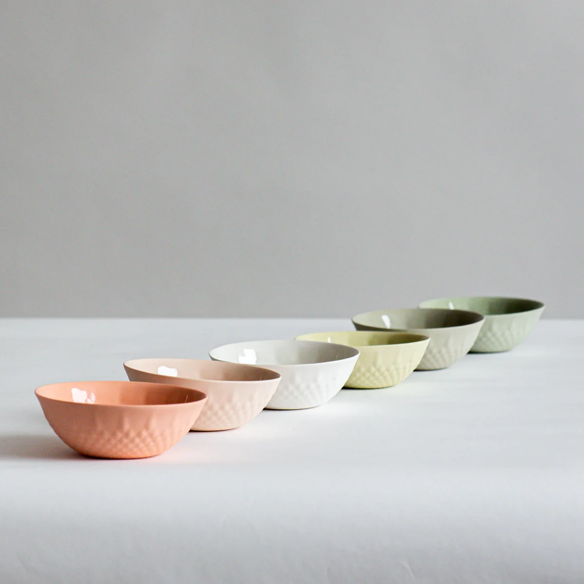 Candy bowl 6 pk. pastel