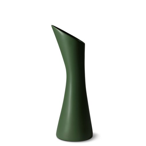 bilde av vasen stolt kanne liten, bladgrønn