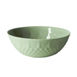 image of a candy bowl in the color green