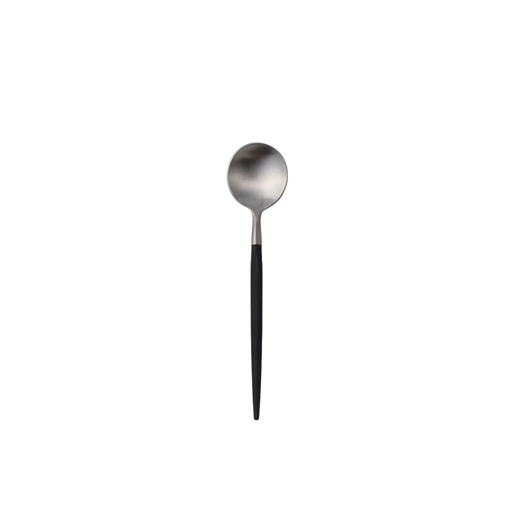 GOA Black-Steel Teaspoon