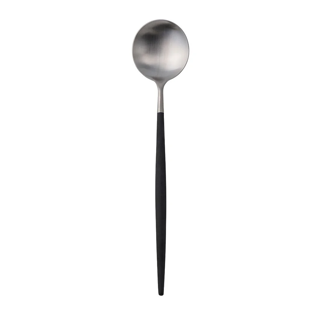 GOA Black-Steel Serving spoon