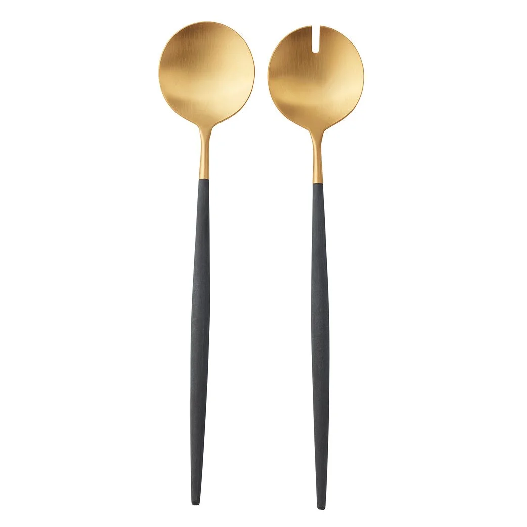 GOA Grey-Gold Salad Cutlery