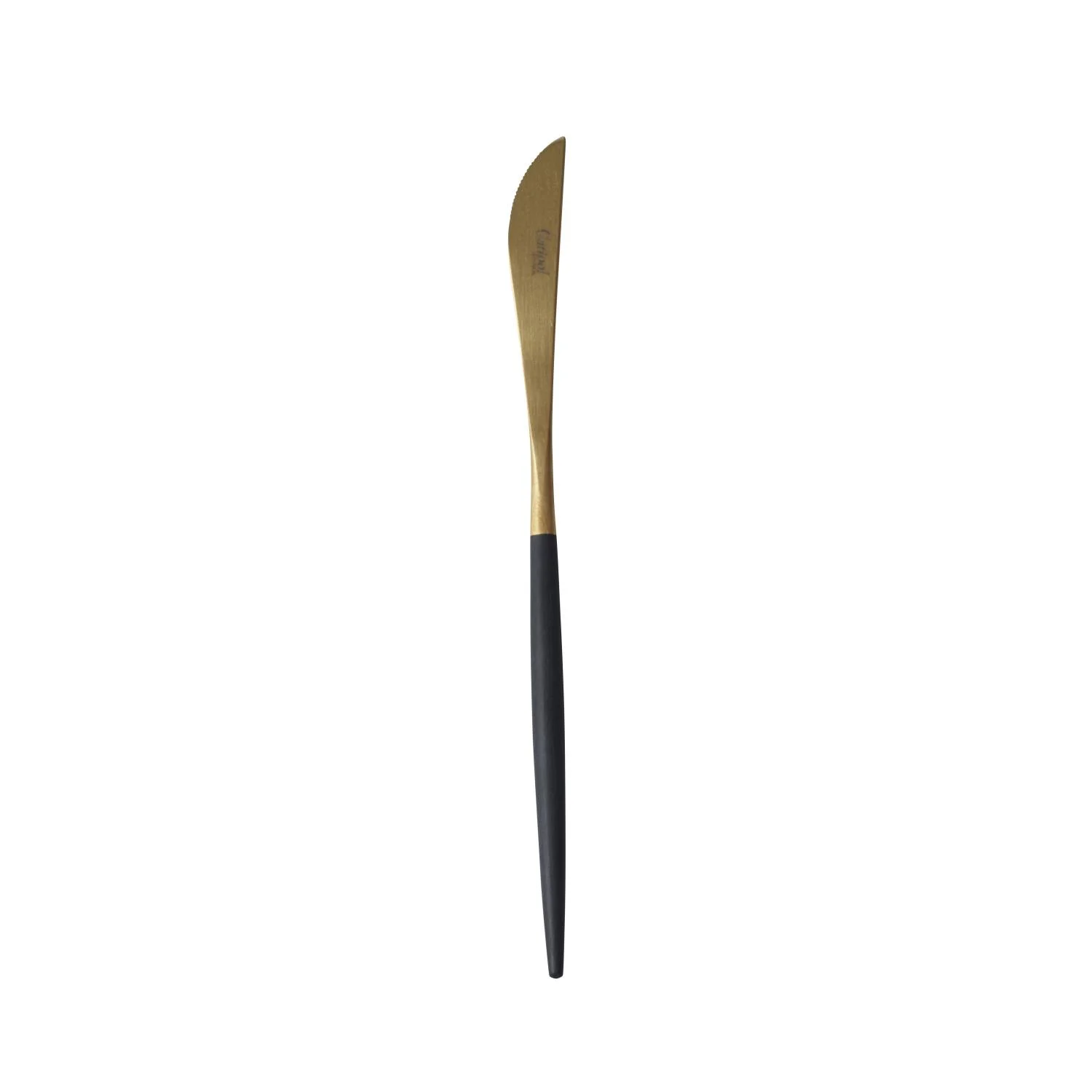 GOA Black-Gold Dessert Knife