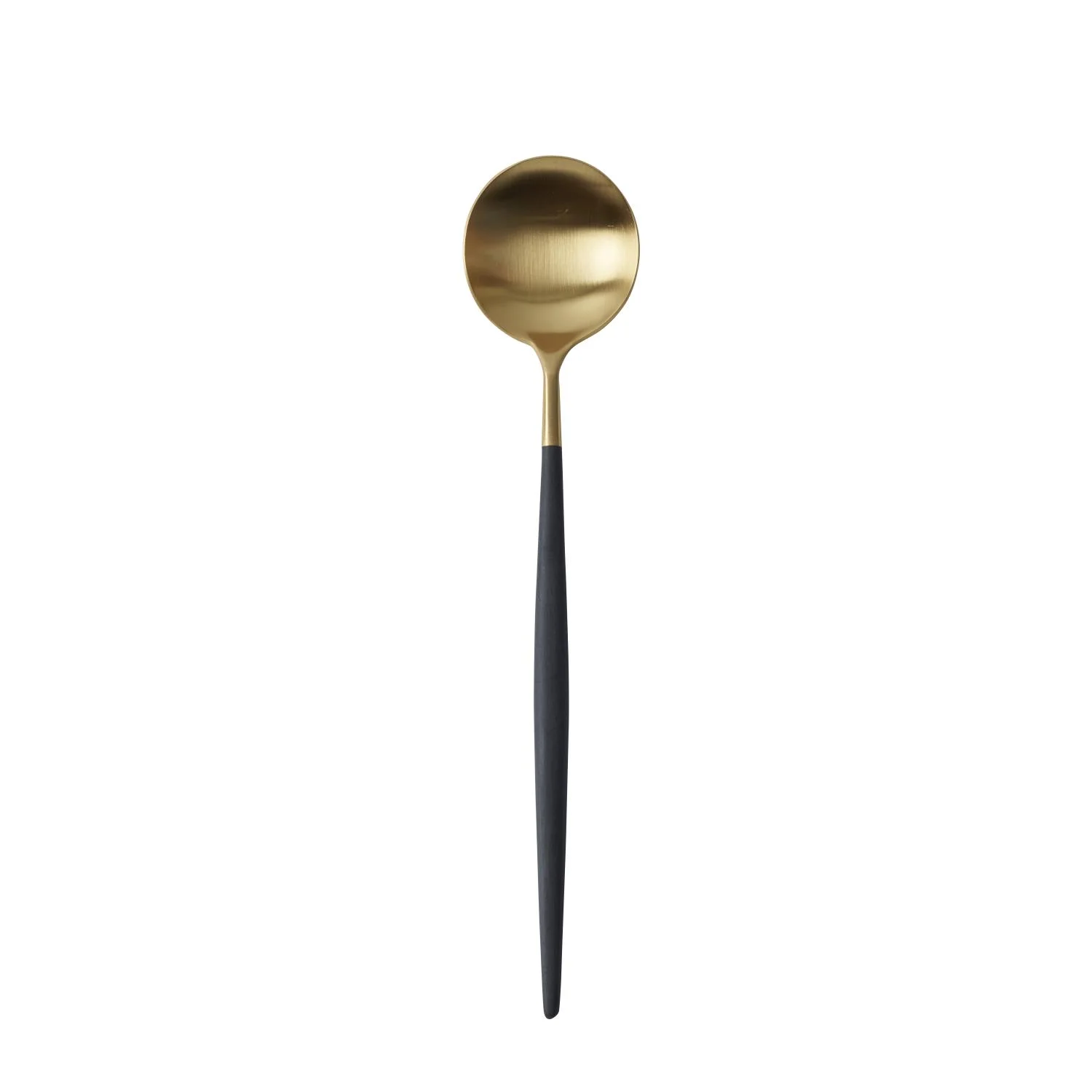 GOA Black-Gold Dessert spoon