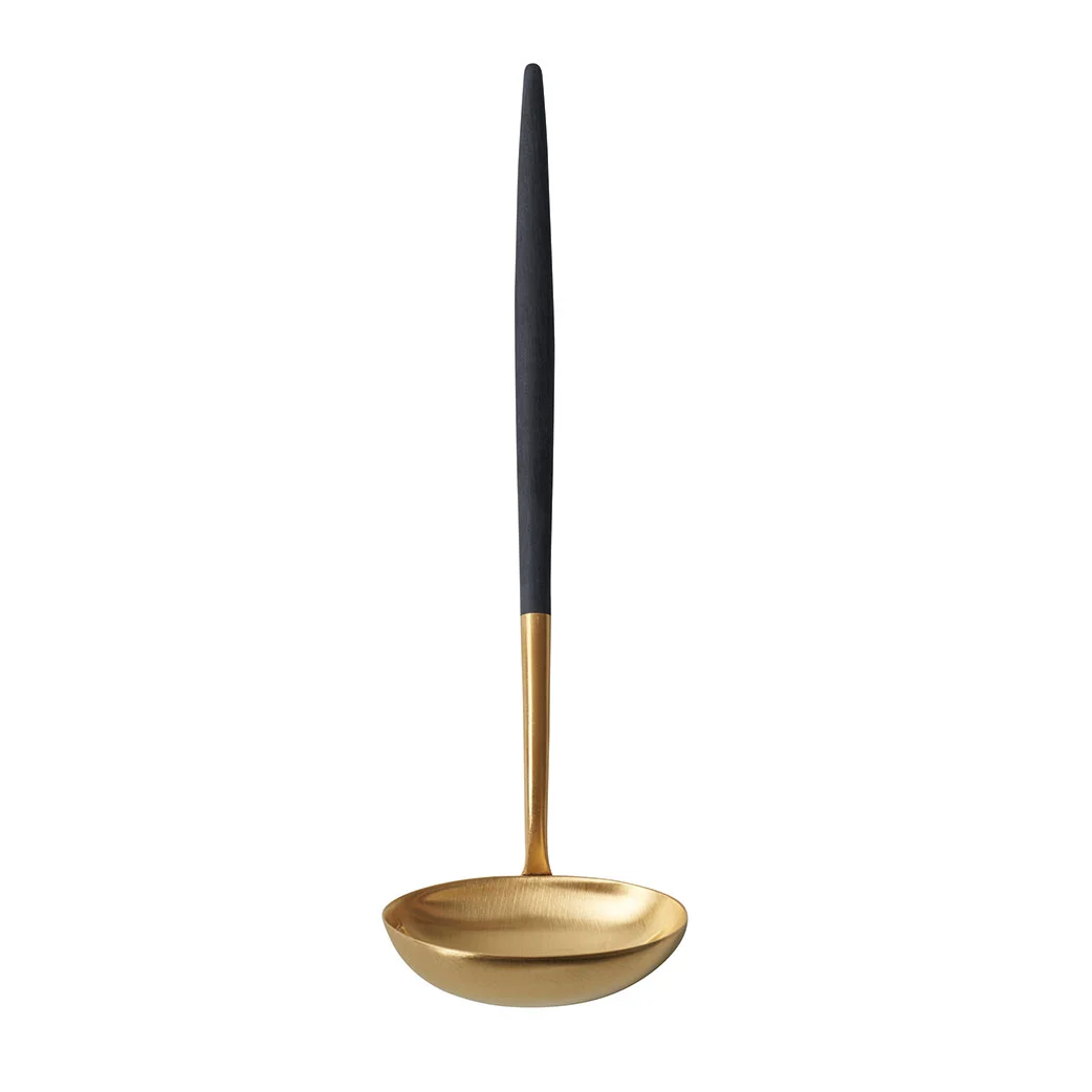 GOA Black-Gold Soup Ladle
