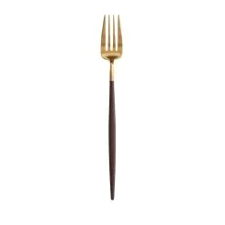 GOA Brun-Gull Serveringsgaffel
