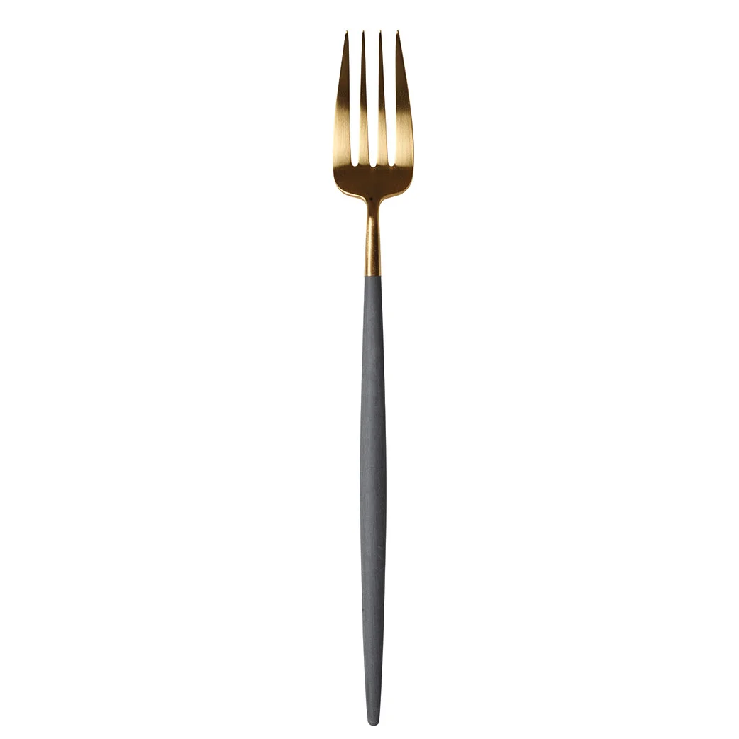 GOA Grey-Gold Serving Fork