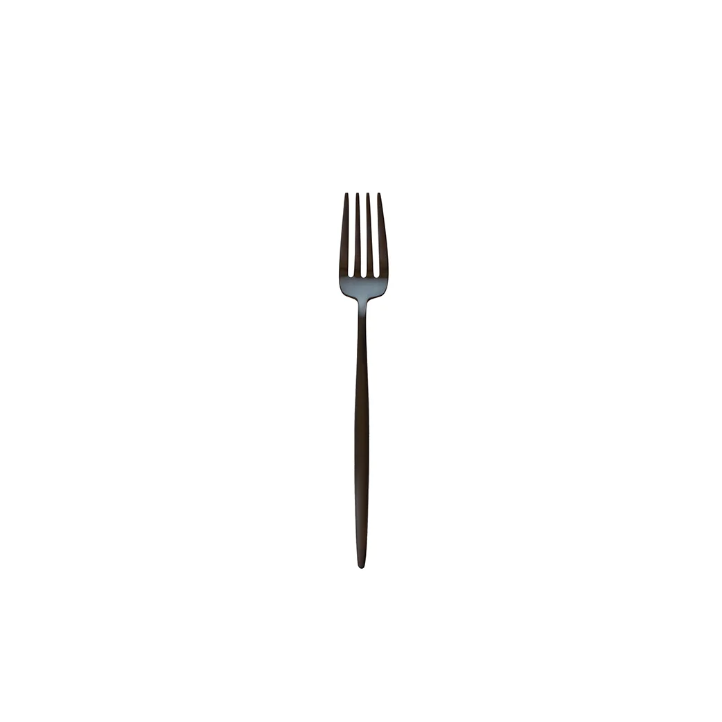 MOON Black Dessert Fork