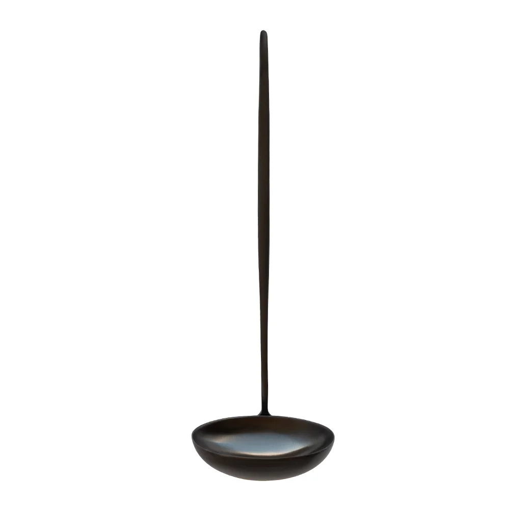 MOON Black Soup Ladle