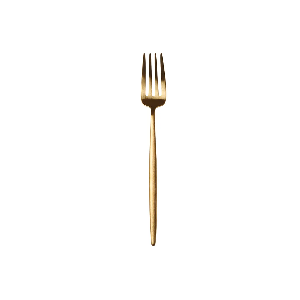 MOON Gold Dessert Fork