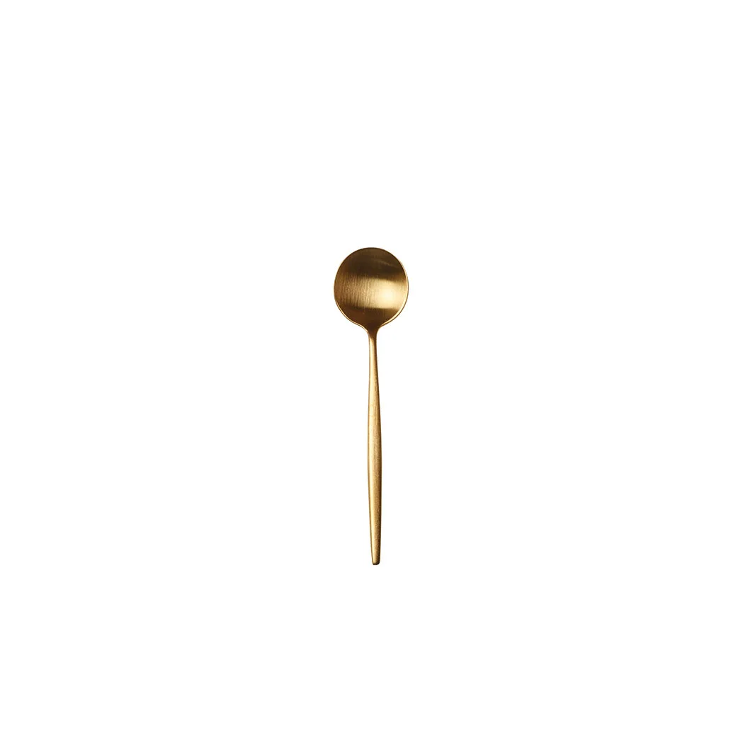 MOON Gold mocha spoon