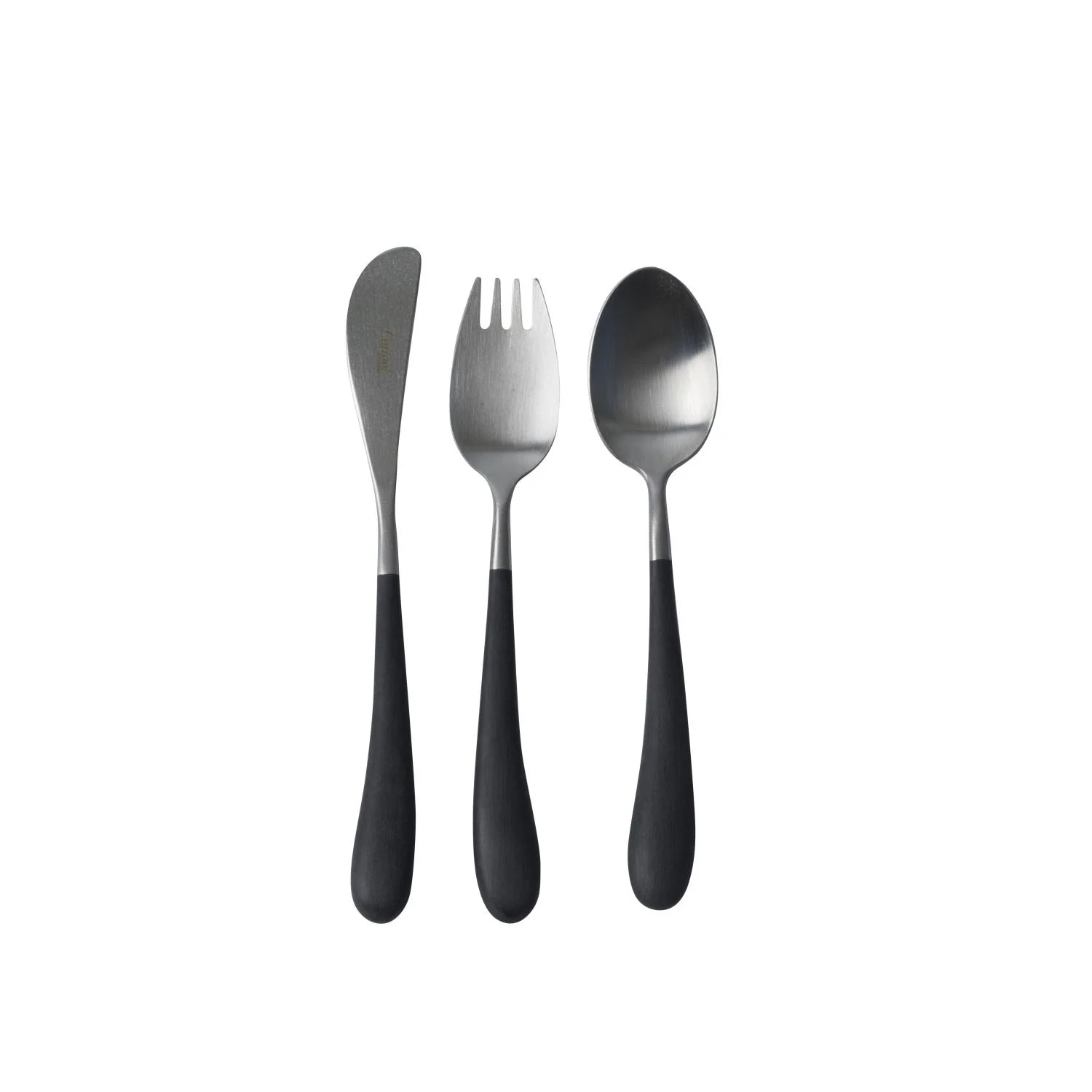 ALICE Children's cutlery, Black