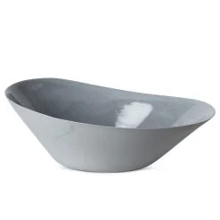 KRUM Serving bowl, Pigeon blue