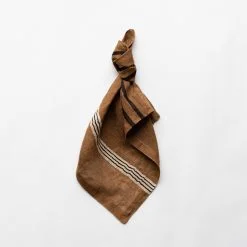 Linen napkin, 42x42cm, Locomotive Stripe