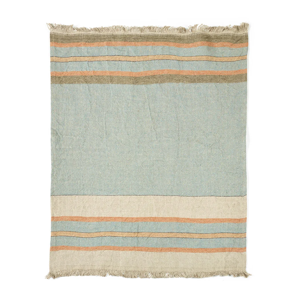 The Belgian towel 110x180cm, Multi Stripe