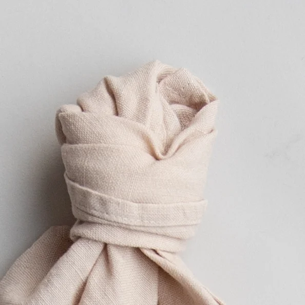 Linen napkin, Sand 45 x 45
