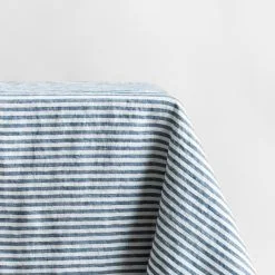 Alternative view of Linduk, Duck Blue white stripe 160x 300 cm