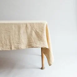 Linen cloth, Saffron Jeans 140 x 250 cm