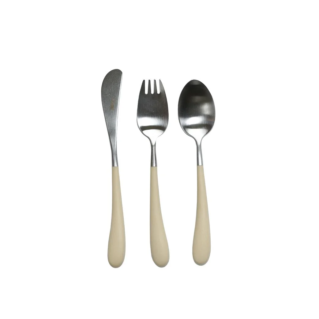 ALICE Children's cutlery, Ivory