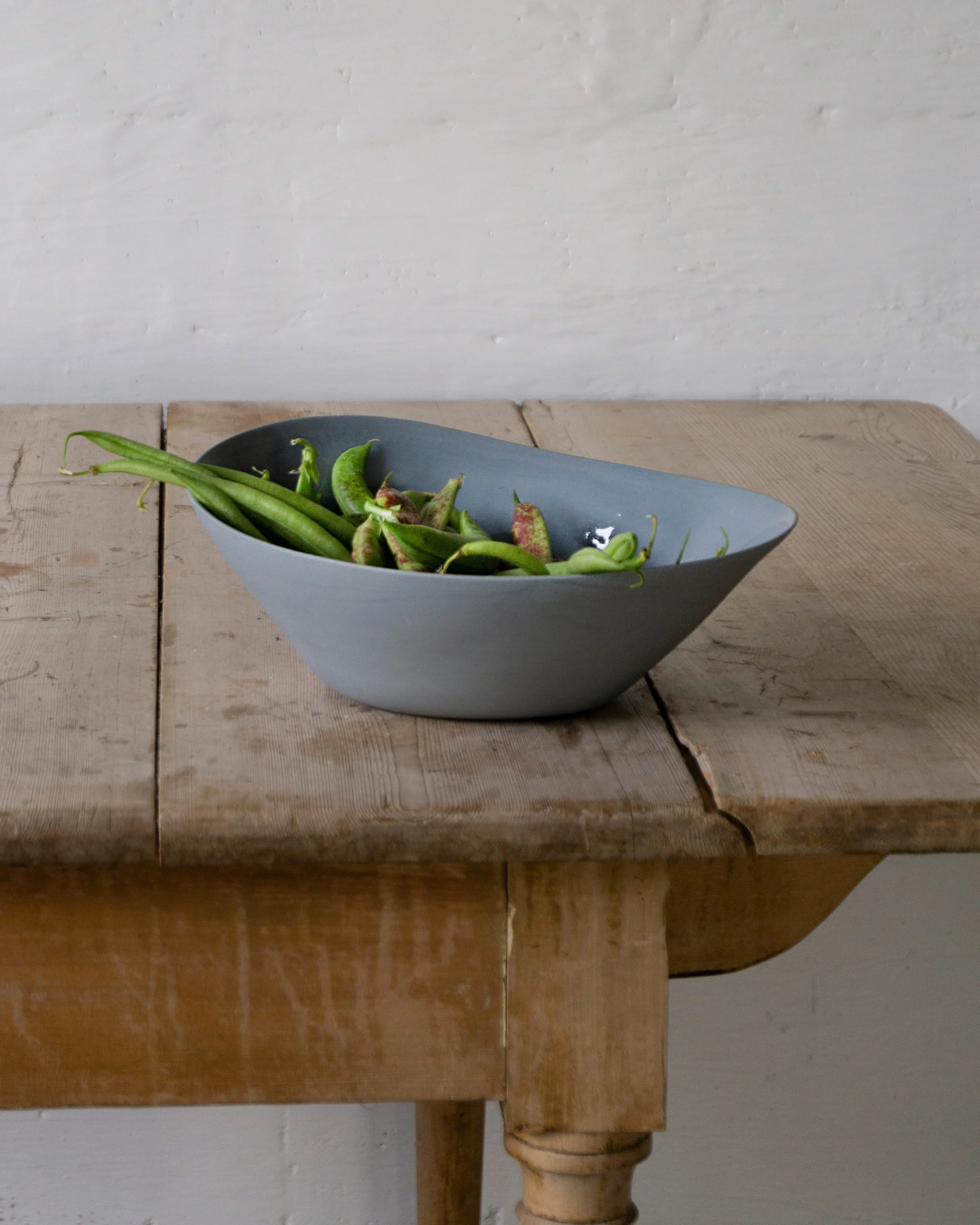 KRUM Salad bowl, Dove blue - Image 3