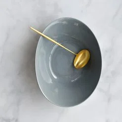 Alternative view of KRUM Serving bowl, Pigeon blue