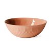 image of a candy bowl in the color coral