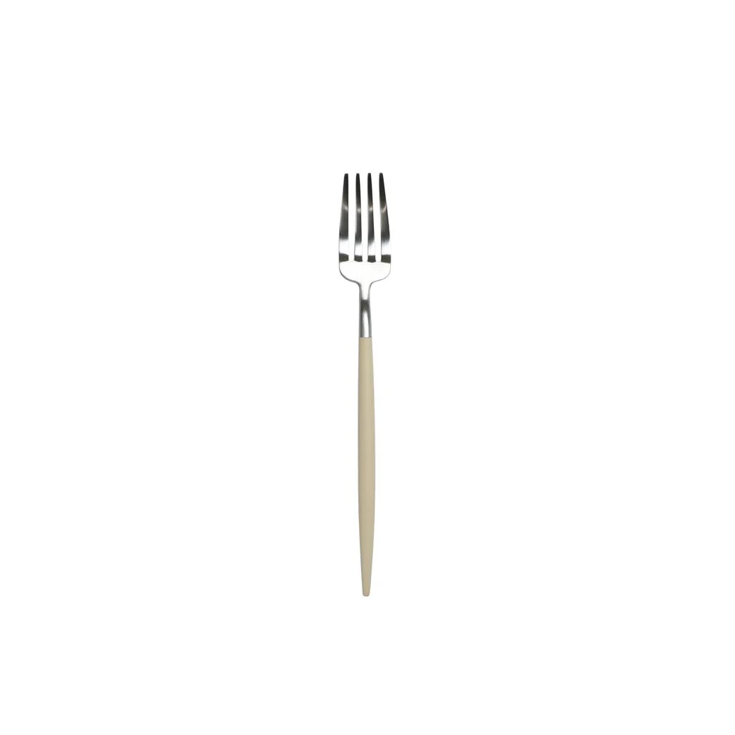GOA Ivory-Steel Dessert Fork