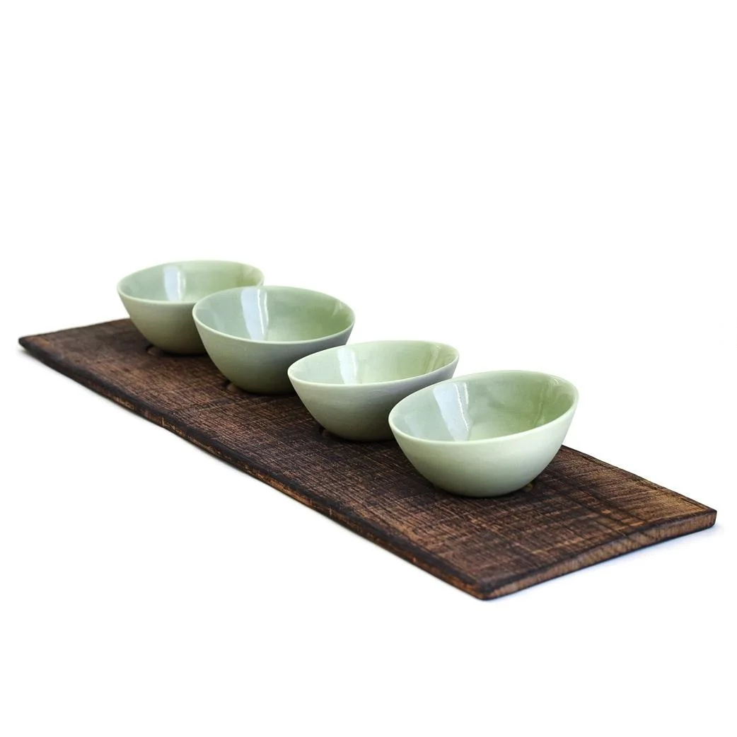 set of dip bowls. photo