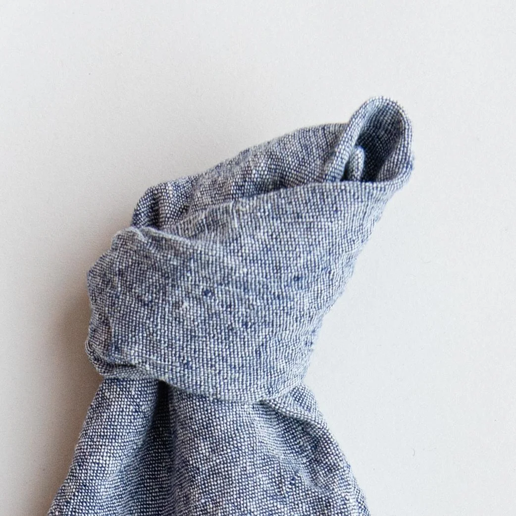 Linen napkin, Blue Chambray 45 x 45