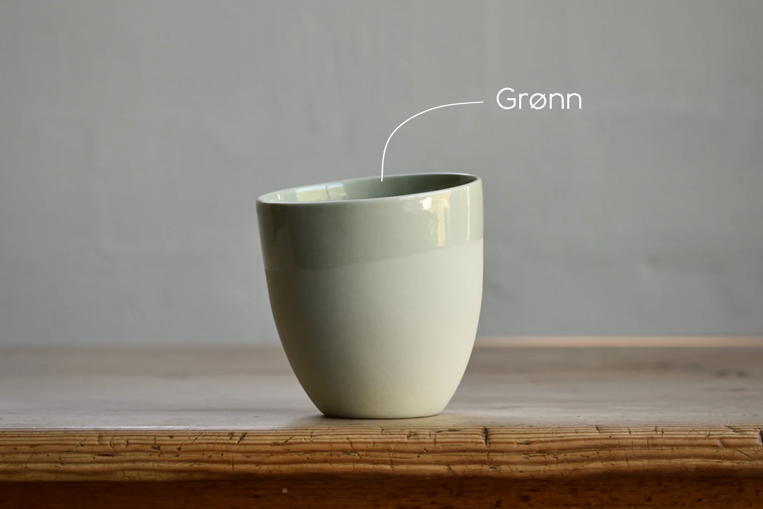 KRUM Coffee cup 6 pack. Green - Image 6