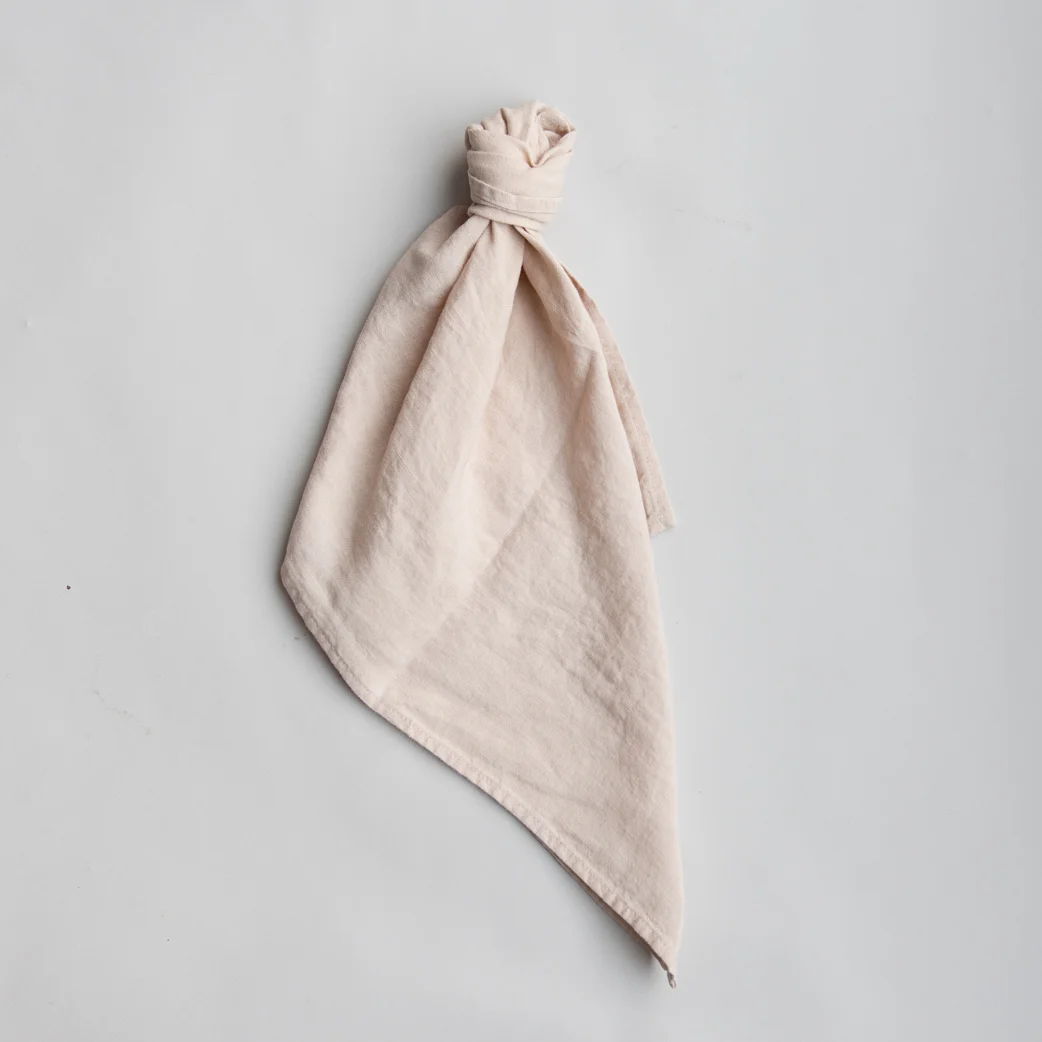 Linen napkin, Sand 45 x 45 - Image 2