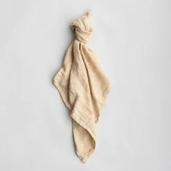 Alternative view of Linen napkin, Safran jeans 45 x 45