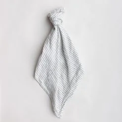 Linen napkin, Pajamas black/white 45 x 45