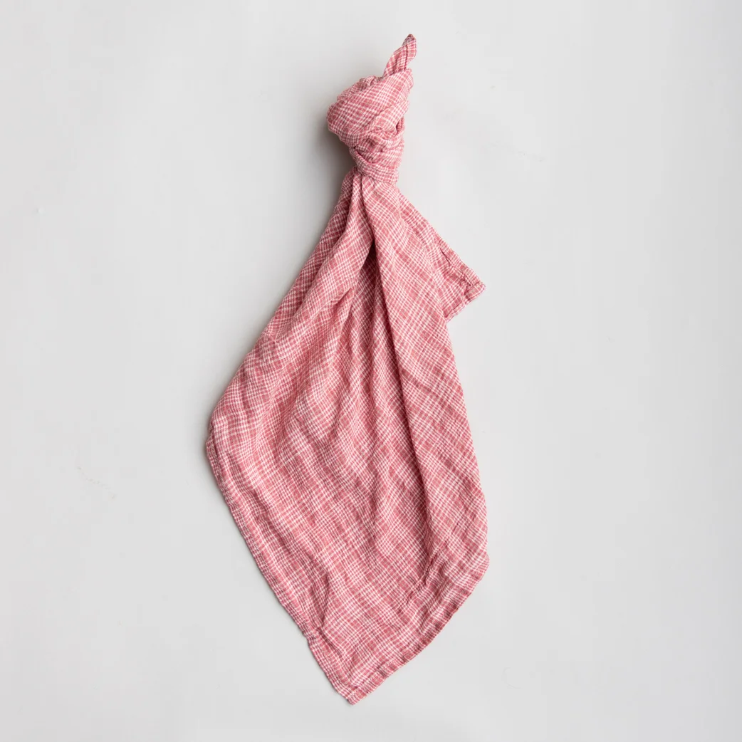 Linserviett, Red Checks 45 x 45 - Bilde 2