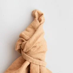 Alternative view of Linseed napkin, Hazelnut