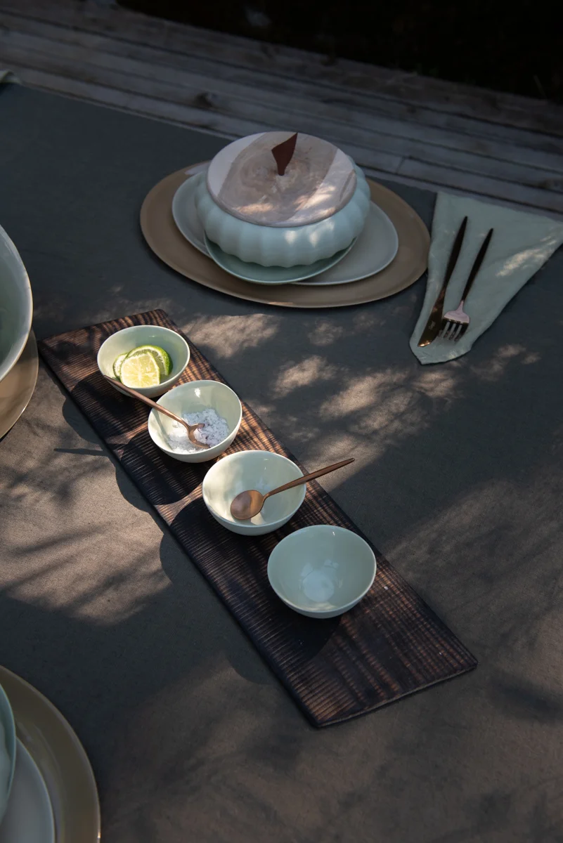 Dip bowl set of 4, Green - Image 2