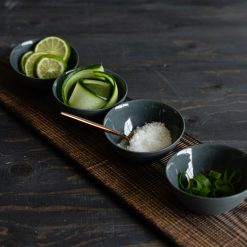 Alternative view of Dippbollesett med 4, Skifer