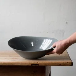 Alternative view of KRUM Salad bowl, Pigeon blue
