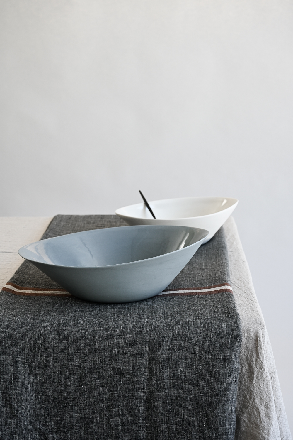 KRUM Serveringsbolle, Dueblå - Bilde 3