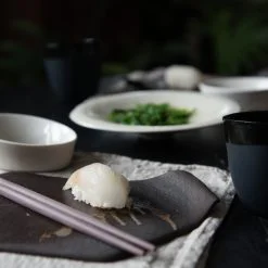 Alternative view of ment® + Omakase Sushi plate, Black