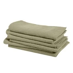 Linen napkin, Fennel 45 x 45