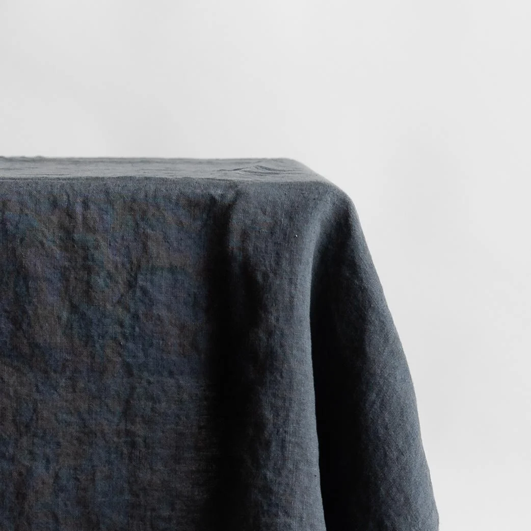 Linen cloth, Stormy Gray 140x 250 cm