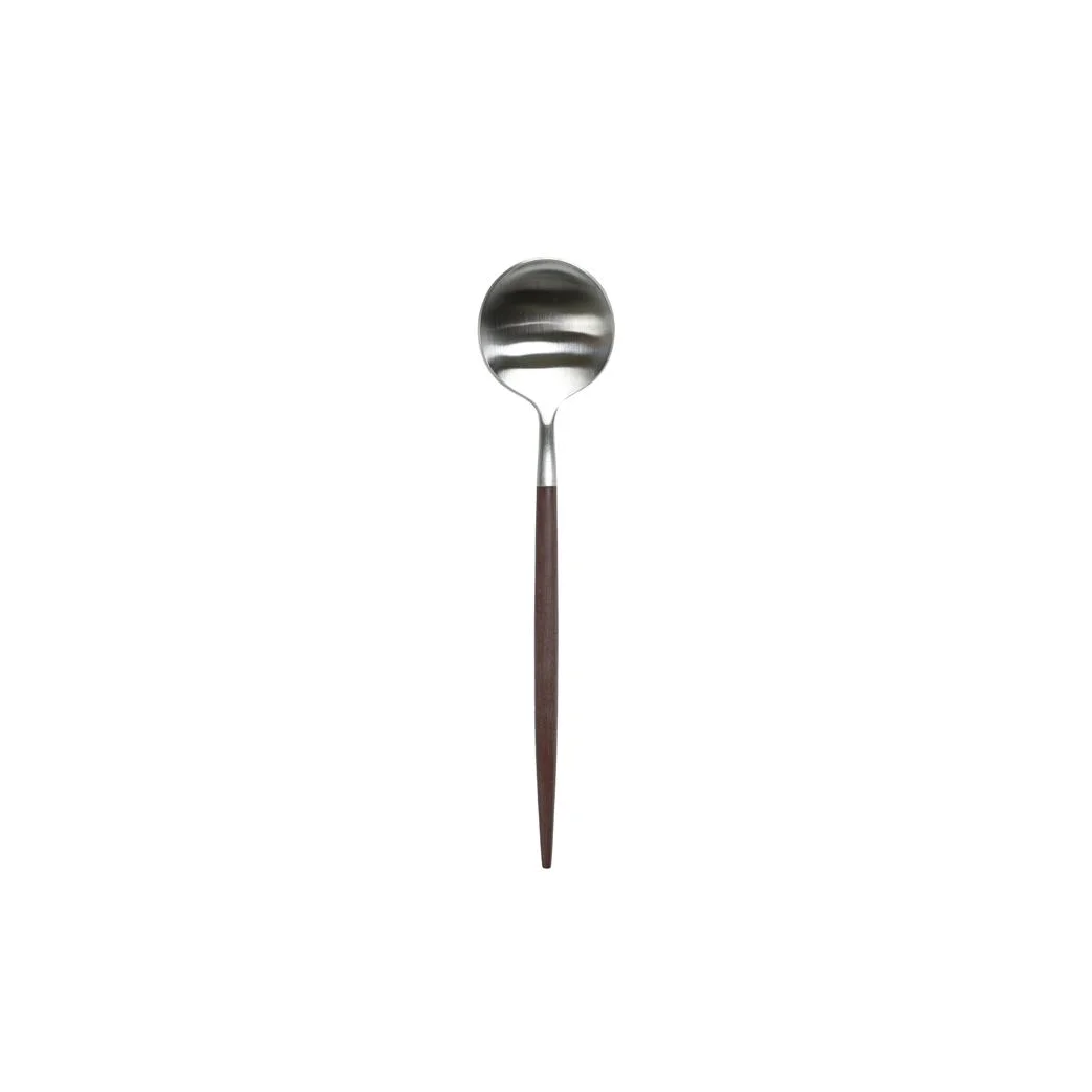 GOA Brown-Steel Dessert spoon
